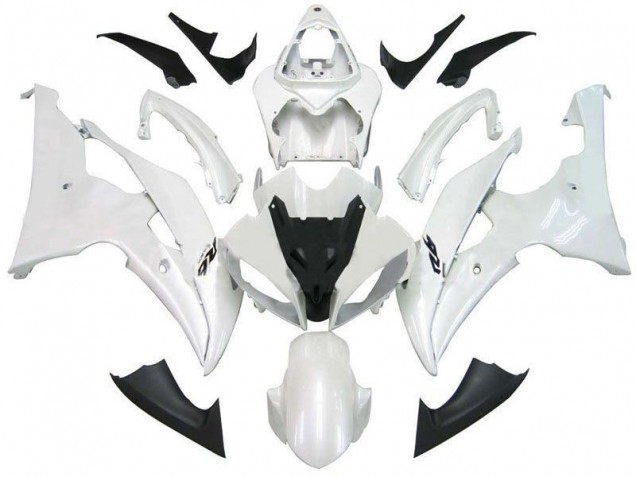 Blanco Perla R6 Carenado Moto Yamaha R6 08-16 Blanco Perla R6 Carenado Moto Yamaha R6 08-16