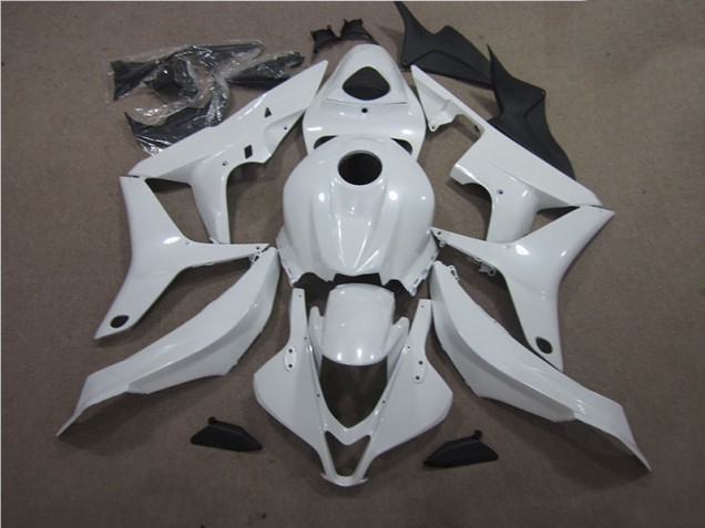 Blanco Plástico Moto Honda CBR 600 RR 07-08 Blanco Plástico Moto Honda CBR 600 RR 07-08