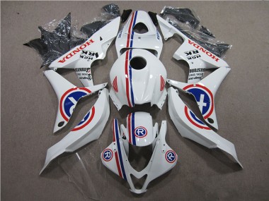 Blanco R Carenado Moto Honda CBR 600 RR 07-08