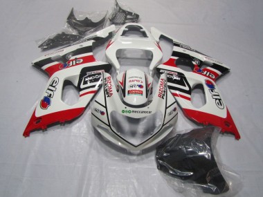 Blanco Rojo Rizoma Playboy Carenado Moto Suzuki GSXR 1000 K1 00-02