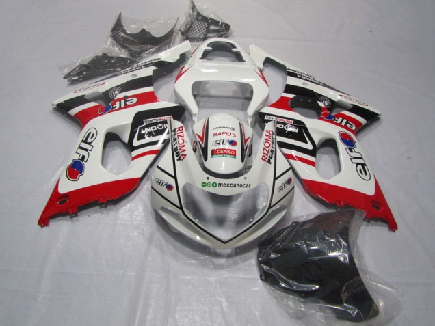 Blanco Rojo Rizoma Playboy Carenado Moto Suzuki GSXR 1000 K1 00-02