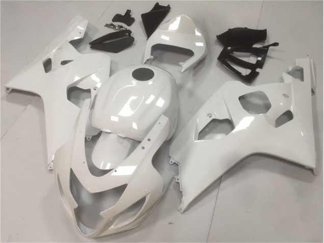 Brillante Blanco Carenado Moto Suzuki GSXR 600 / 750 K4 04-05 Brillante Blanco Carenado Moto Suzuki GSXR 600 / 750 K4 04-05