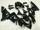 Brillante Negro Carenado Moto Kawasaki ZX10R 03-05 Brillante Negro Carenado Moto Kawasaki ZX10R 03-05