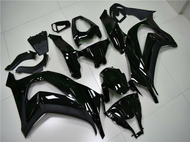 Brillante Negro Carenado Moto Kawasaki ZX10R 11-15