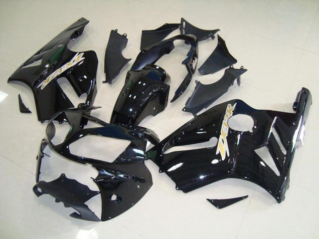 Brillante Negro Carenado Moto Kawasaki ZX12R 02-06 Brillante Negro Carenado Moto Kawasaki ZX12R 02-06