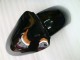 Brillante Negro Carenado Moto Kawasaki ZX6R 00-02 Brillante Negro Carenado Moto Kawasaki ZX6R 00-02