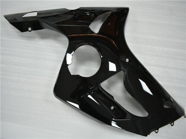 Brillante Negro Carenado Moto Kawasaki ZX6R 03-04 Brillante Negro Carenado Moto Kawasaki ZX6R 03-04