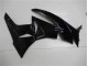 Brillante Negro Carenado Moto Kawasaki ZX6R 09-12 Brillante Negro Carenado Moto Kawasaki ZX6R 09-12