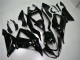 Brillante Negro Carenado Moto Kawasaki ZX6R 13-18 Brillante Negro Carenado Moto Kawasaki ZX6R 13-18