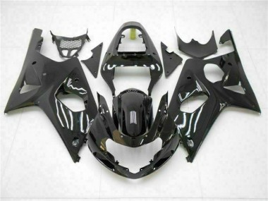 Brillante Negro Carenado Moto Suzuki GSXR 1000 K1 00-02