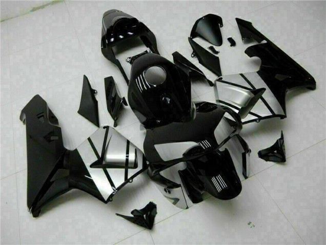 Brillante Negro Kits Completo Carenado Moto ABS Honda CBR 600 RR 03-04
