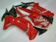 Brillante Rojo Carenado Moto Kawasaki EX650 06-08 Brillante Rojo Carenado Moto Kawasaki EX650 06-08