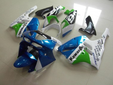 Claro Azul Blanco Carenado Moto Kawasaki ZX9R 94-97