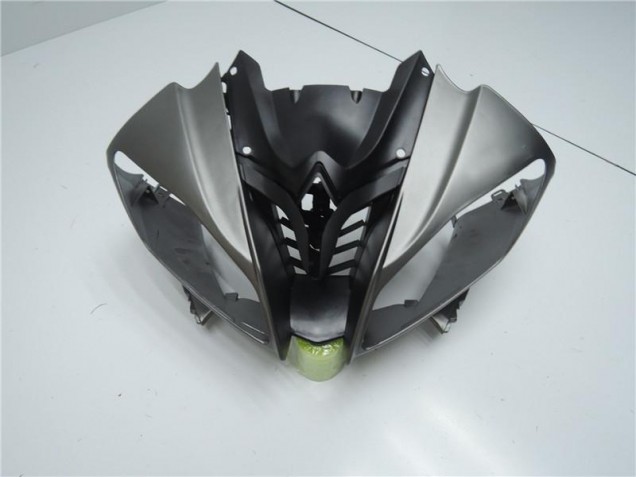 Gris Negro Inyección Kit Carenado Moto Yamaha R6 08-16 Gris Negro Inyección Kit Carenado Moto Yamaha R6 08-16