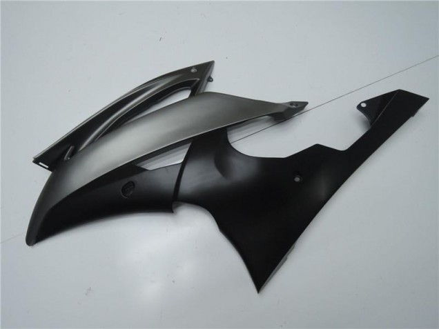 Gris Negro Inyección Kit Carenado Moto Yamaha R6 08-16 Gris Negro Inyección Kit Carenado Moto Yamaha R6 08-16
