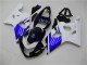 Carenado Moto Suzuki GSXR 600/750 2004-2005 - Blanco Azul Negro Fábrica