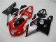 Carenados Moto Suzuki GSXR 600/750 2004-2005 - Rojo Plata Negro Fábrica