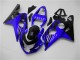 Carenados Moto Suzuki GSXR 600/750 2004-2005 - Azul Negro Brillante Fábrica