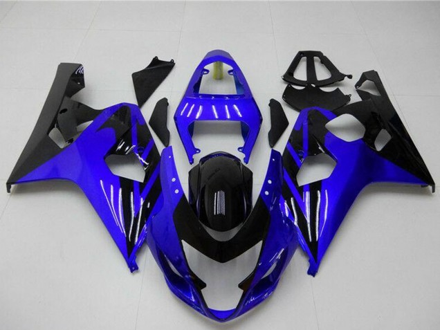 Carenados Moto Suzuki GSXR 600/750 2004-2005 - Azul Negro Brillante Fábrica