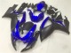 Carenados Moto Suzuki GSXR 600/750 2006-2007 - Azul Negro Mate Fábrica