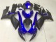 Carenados Moto Suzuki GSXR 600/750 2006-2007 - Azul Negro Mate Fábrica
