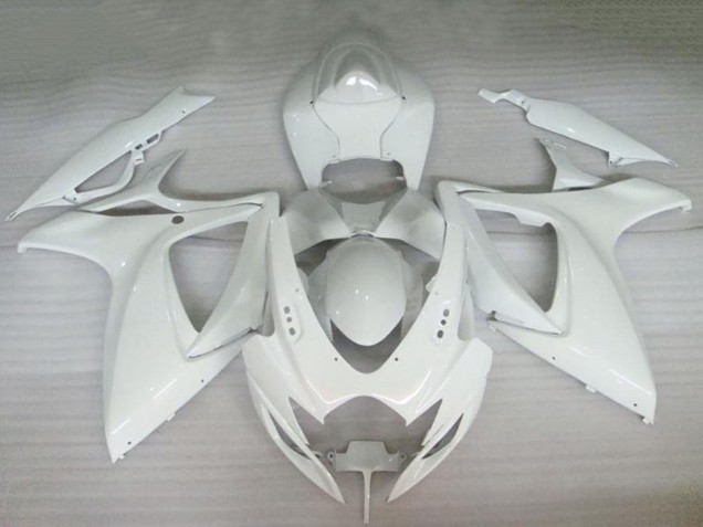 Carenados Moto Suzuki GSXR 600/750 2006-2007 - Blanco Perla Fábrica