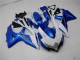 Carenados Moto Suzuki GSXR 600/750 2008-2010 - Blanco Azul Fábrica