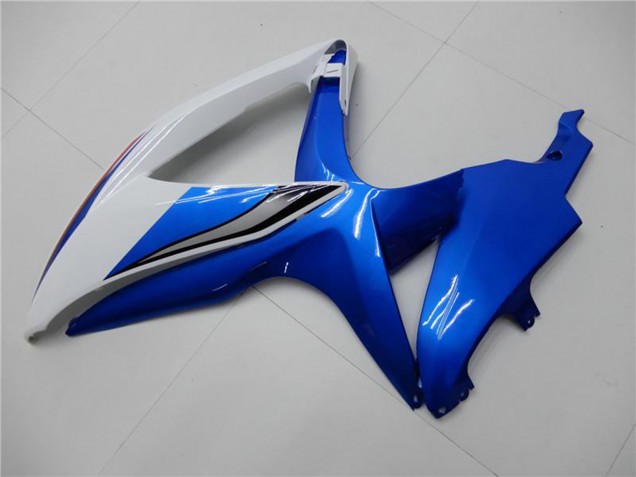 Carenados Moto Suzuki GSXR 600/750 2008-2010 - Blanco Azul Fábrica