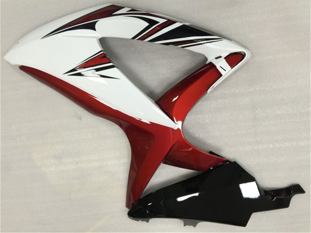 Carenados Moto Suzuki GSXR 600/750 2008-2010 - Blanco Rojo Negro Brillante Fábrica
