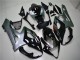 Carenado Moto Suzuki GSXR 1000 2005-2006 - Negro Brillante Plata Fábrica