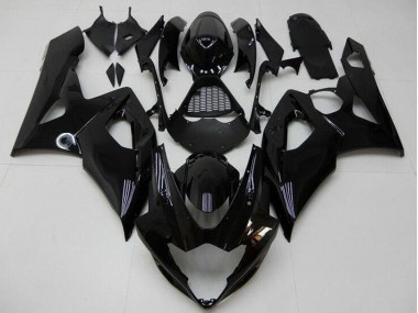 Kits Carenado Moto Suzuki GSXR 1000 2005-2006 - Negro Brillante Fábrica