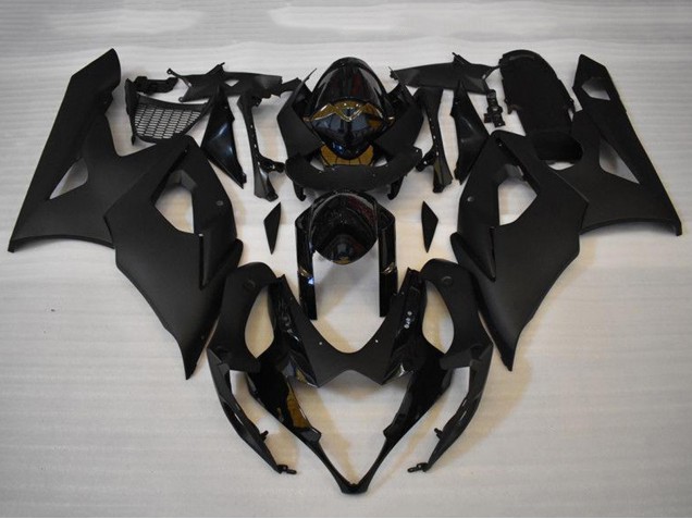 Kits Carenados Moto Suzuki GSXR 1000 2005-2006 - Negro Brillante Negro Mate Fábrica