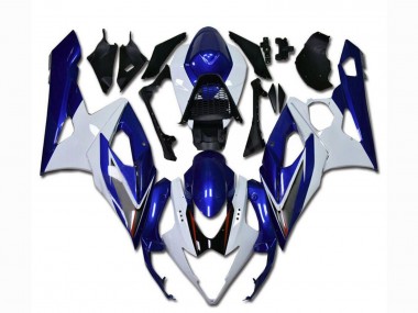 Carenado Moto Suzuki GSXR 1000 2005-2006 - Blanco Azul Fábrica