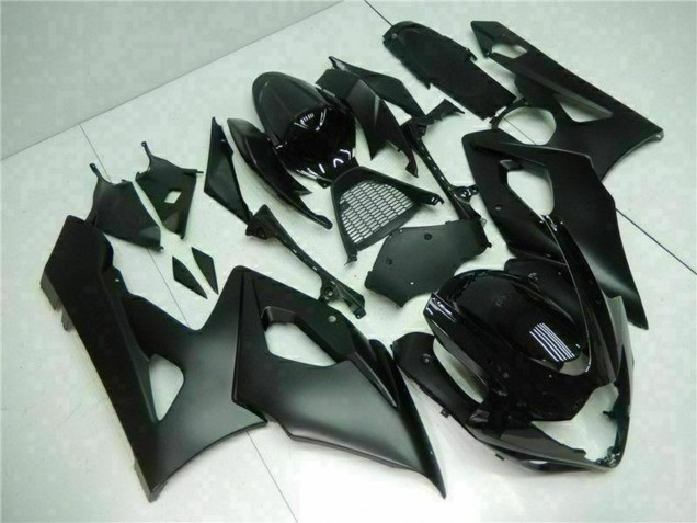Carenado Moto Suzuki GSXR 1000 2005-2006 - Negro Brillante Negro Mate Fábrica