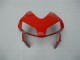 Carenados Moto Honda CBR600RR 2003-2004 - Rojo Negro Brillante OEM Estilo Fábrica
