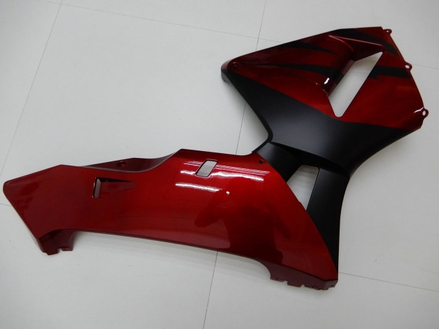 Carenados Moto Honda CBR600RR 2003-2004 - Rojo Negro Mate Raya Fábrica