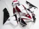 Kits Carenados Moto Honda CBR600RR 2005-2006 - Blanco Rojo Negro Fábrica