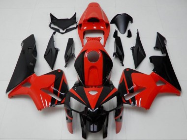 Carenados ABS Honda CBR600RR 2005-2006 - Rojo Negro Fábrica