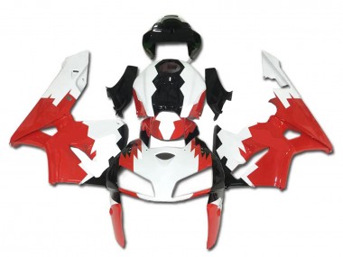 Carenado Moto Honda CBR600RR 2005-2006 - Blanco Rojo Negro Fábrica
