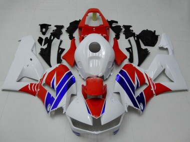 Carenado Moto Honda CBR600RR 2013-2026 - Blanco Rojo Azul Fábrica