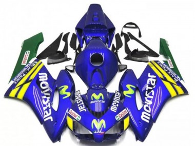 Carenados Moto Honda CBR1000RR 2004-2005 - Azul Amarillo Verde MoviStar Rojo Castrol Fábrica