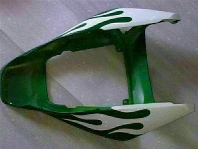 Carenados Moto Honda CBR1000RR 2006-2007 - Blanco Verde Llama Fábrica