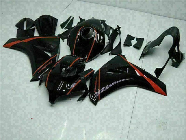 Carenados Moto Honda CBR1000RR 2008-2011 - Negro Brillante Rojo Fábrica