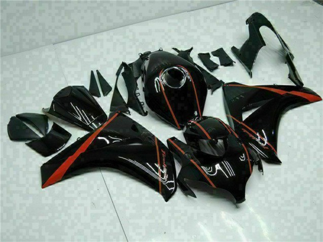Carenados Moto Honda CBR1000RR 2008-2011 - Negro Brillante Rojo Fábrica