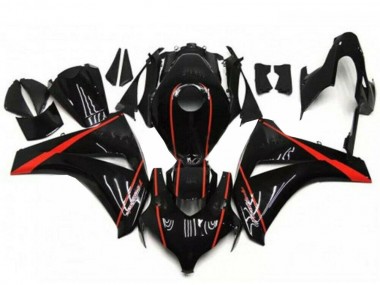 Carenados Moto Honda CBR1000RR 2008-2011 - Negro Brillante Rojo Fábrica