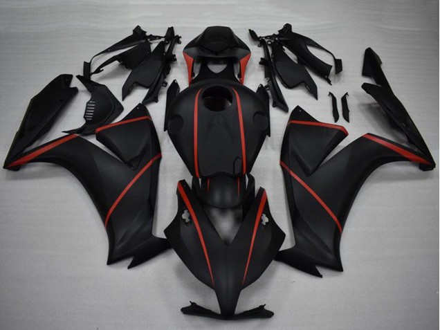 Carenados Moto Honda CBR1000RR 2012-2016 - Negro Mate Rojo Fábrica