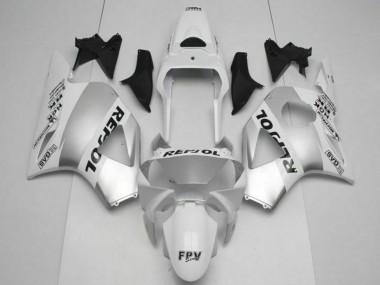 Carenados Moto Honda CBR900RR 954RR 2002-2003 - Blanco Plata Negro Repsol Fábrica