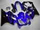 Kits Carenado Moto Honda CBR600 F4i 2004-2007 - Azul Negro Brillante Fábrica