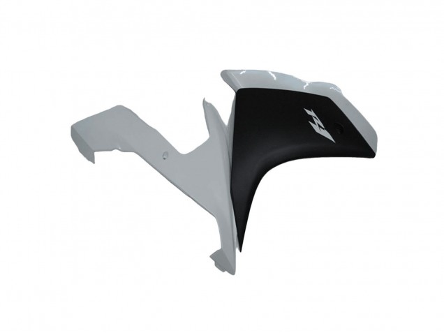 Carenado Moto Yamaha YZF R1 2007-2008 - Blanco Negro Mate Fábrica