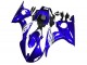Carenados Moto Yamaha YZF R6 2003-2004 - Azul Blanco Fábrica